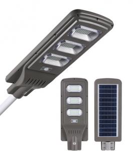 China Waterproof 90W 3000K Grey Solar Powered LED Street Lights on sale