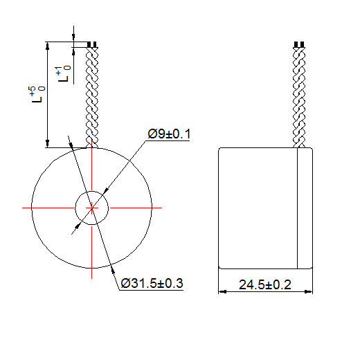 Single Phase CT Current Transformer , Small Phase Error Mini PT Voltage Transformer