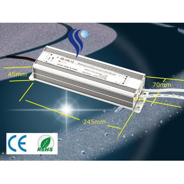 IP67 150-5/12/24 LED Waterproof Switch Power