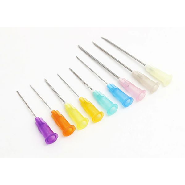 CE Disposable Sterile Irrigation Infusion Hypodermic Medical Injection Syringe Needles 18g