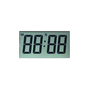 Custom 4 Segment LCD Display and 7 Segment LCD Display for Black and White