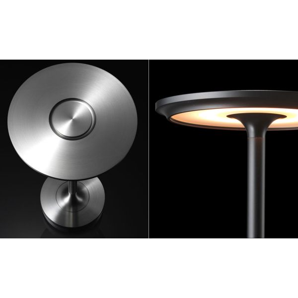 Home Decor USB Rechargeable Dimmer Touch Aluminum LED Table lamp For Restaurant