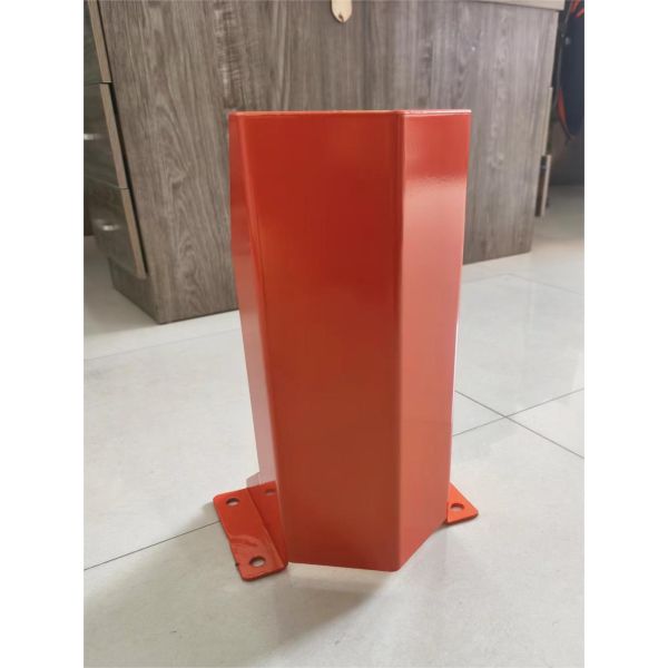 Industrial Warehouse Storage Pallet Rack Metal Iron Upright Protectors Heavy Duty Steel Column Corner Guard Racking Protector