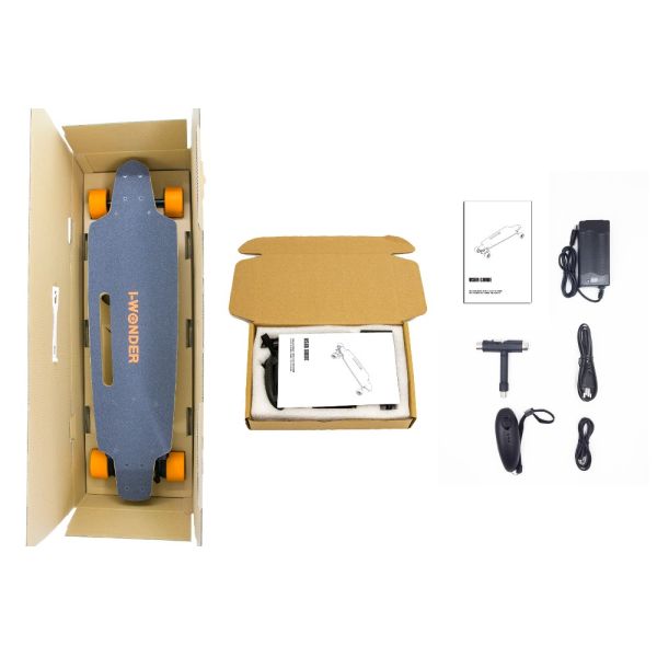 Durable Wireless Electric Skateboard , Battery Operated Skateboard 120kg Max Load
