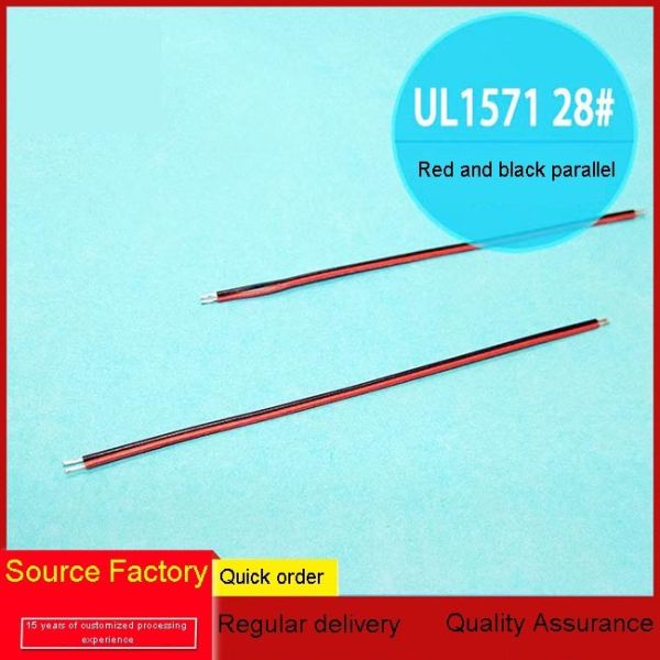 Automotive Electrical Cable Red And Black Parallel UL1571