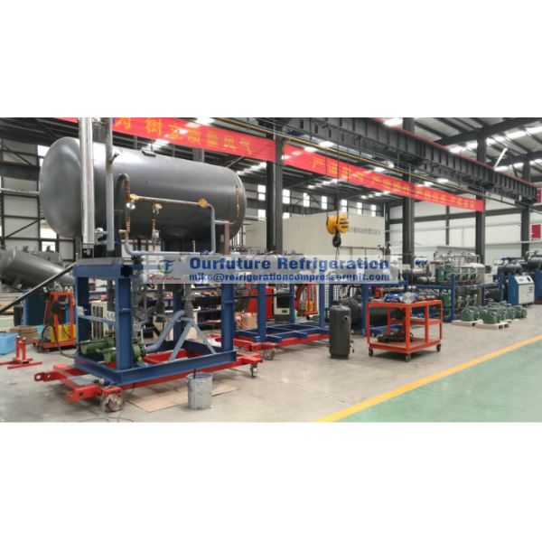 Cold Room Screw Compressor Unit For Fuit And Vegetable, R404a, Compressor