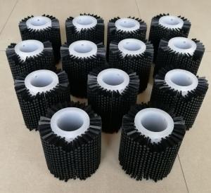 Buy cheap Customized Special Industrial Cylindrical Roller Brush , Spiral Brush For Dusting Customized Color product