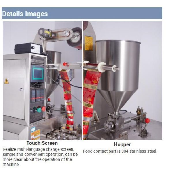 Four Sides Sealing Hand Soap Packing Machine