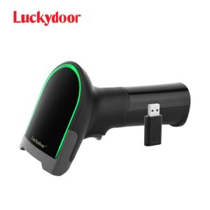1D 2D 2.4G Bluetooth Barcode Scanner Portable Handheld QR Code Reader For