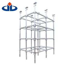 Buy cheap Safety Metal Ringlock Scaffold System Build Jack Scaffolding Self - Locking product