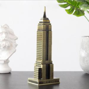 Buy cheap New York metal crafts Empire state building model souvenir gift table decor product