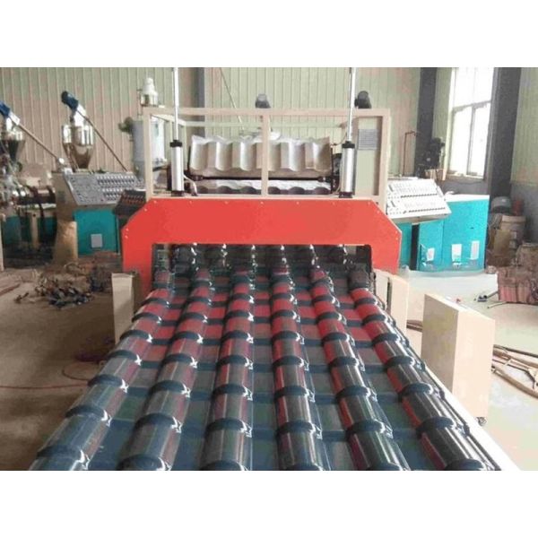 5mm Thick Recycled Plastic Extruder Corrugated Roof Tile PP Sheet Extrusion Machine