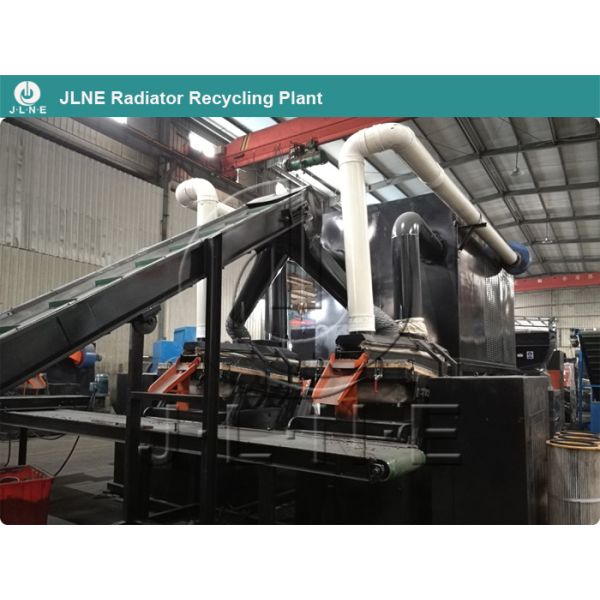 Copper Radiator Scrap Recycling Granulator And Separator Machine