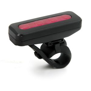 Hard Frame Super Bright Rear Bike Light Usb Charging Small With Battery Pack