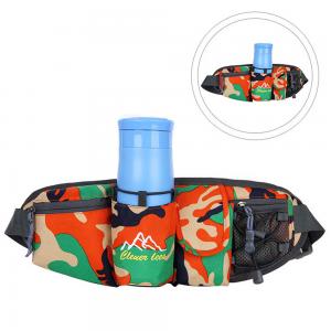 China Wholesales Camouflage Packs Outdoor Sports Lightweight Bum Bag Mutil Pockets Custom Holder Bottle Waist Bag on sale