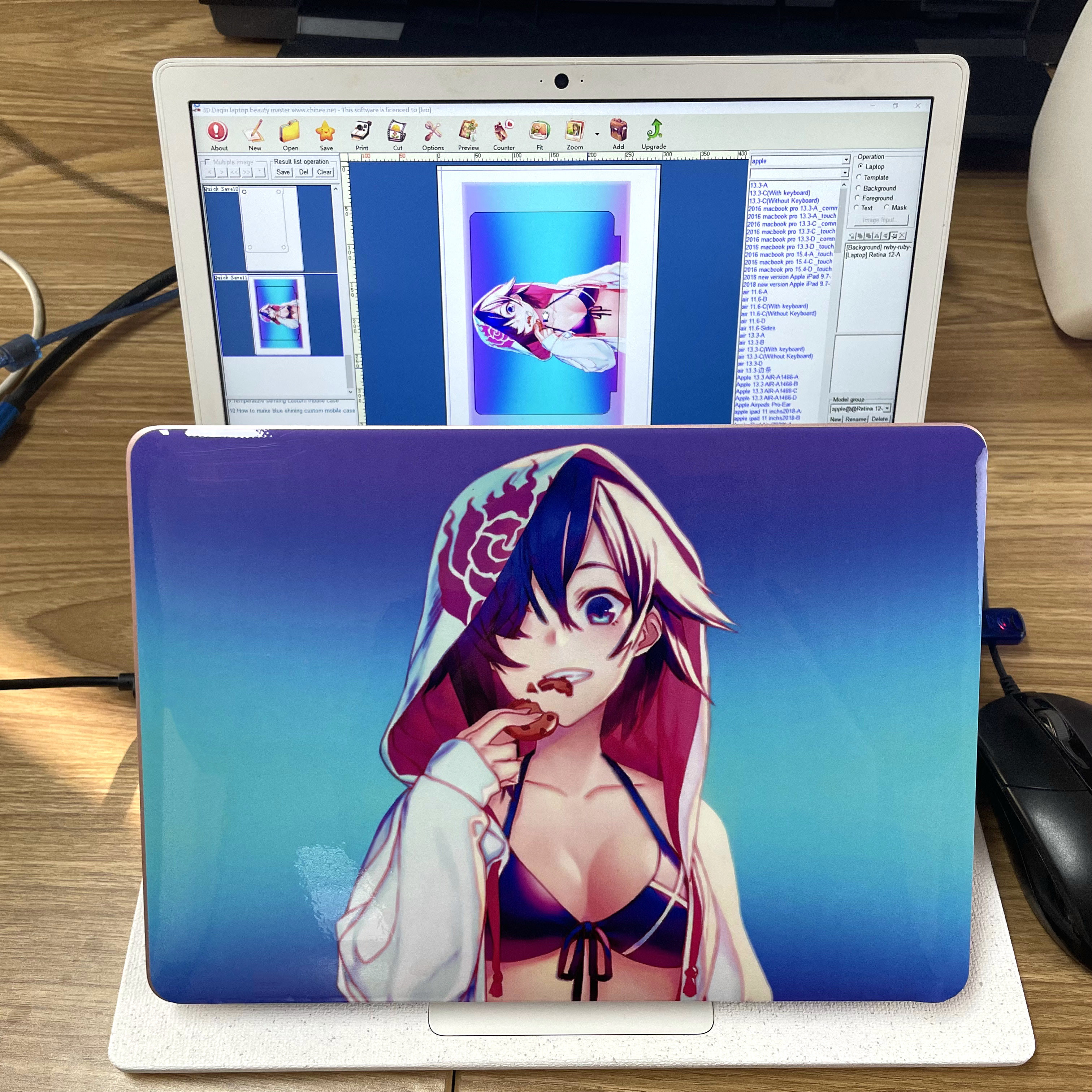 Buy cheap Computer Controlled Graphtec Cutting Machine Plotter And Skin Design Software product