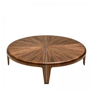 Buy cheap 1100*600*450mm Round Wood Modern Style Coffee Tables OEM ODM product
