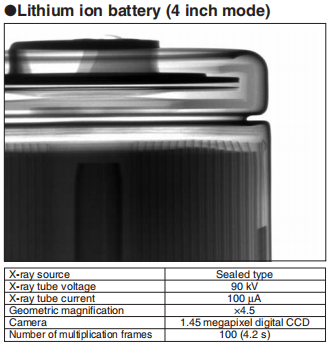 High Contrast Hamamatsu X Ray Image Intensifier 100 Lp/Cm Resolution 4 Inch Mode