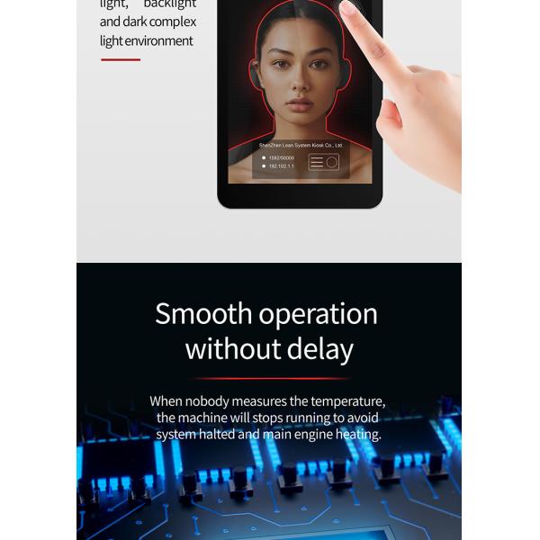 Digital Non Contact Infrared Thermometer Touchless Face Recognition Thermometer