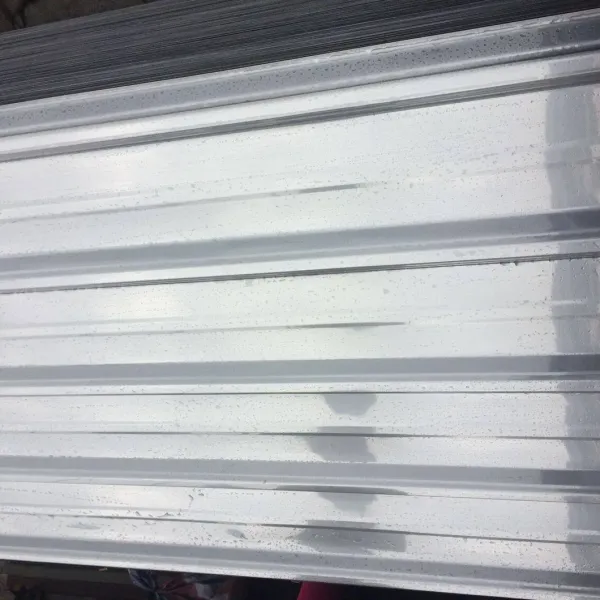 Custom fabricated corrugated stainless steel panels