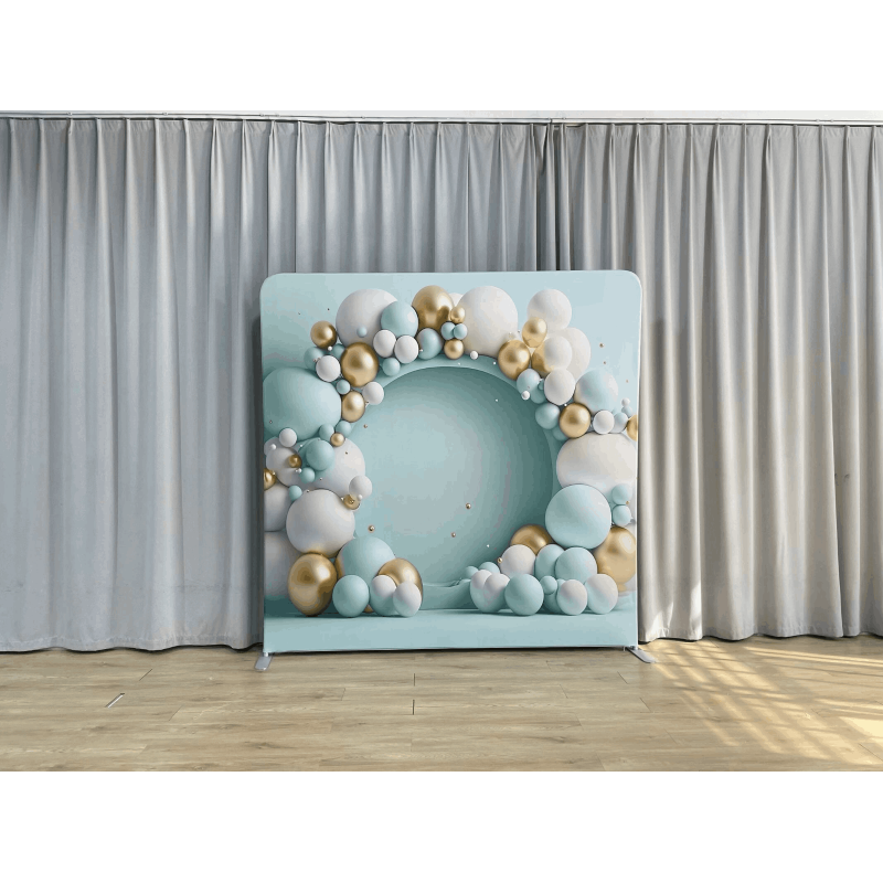 Lightweight 8x8 Photo Booth Backdrop Fabric Photo Booth Wall Backdrop