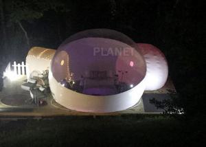 Buy cheap Advertising Inflatable Bubble Ball Two Tunnel , Giant Bubble Tent House product