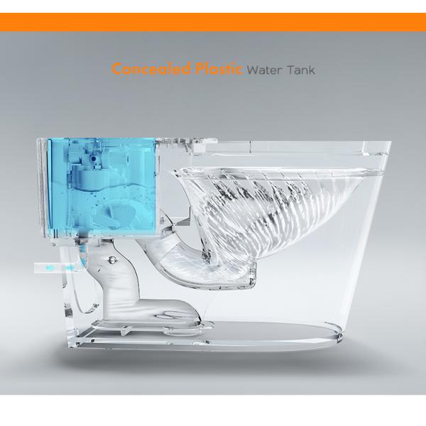 Luxury Bathroom Sensor Electric Automatic Flush Wc Bidet Intelligent Smart Toilet