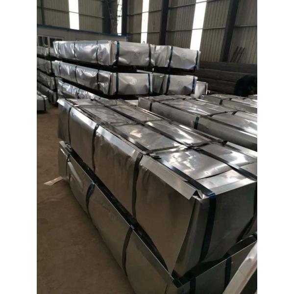 Structural 76mm Pre Painted Corrugated Roofing Sheet GI Corrugated Sheet Matt Finishing