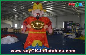 China Festival celebration inflatable god of wealth events advertising inflatable moving cartoon on sale