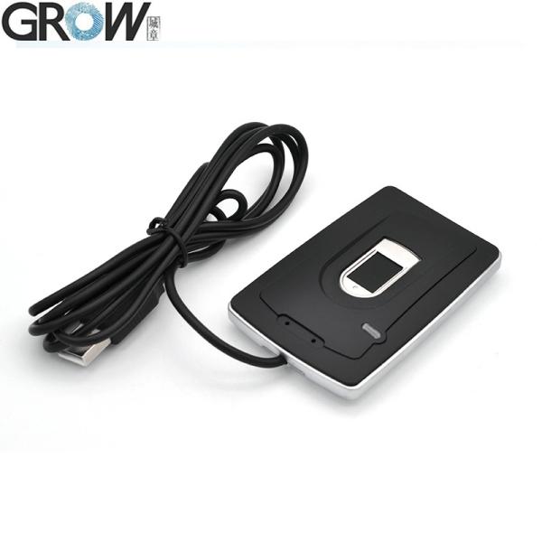 GROW R106 ISO ANSI Standard Biometric Desktop Capacitive USB Fingerprint Reader Support Windows Android