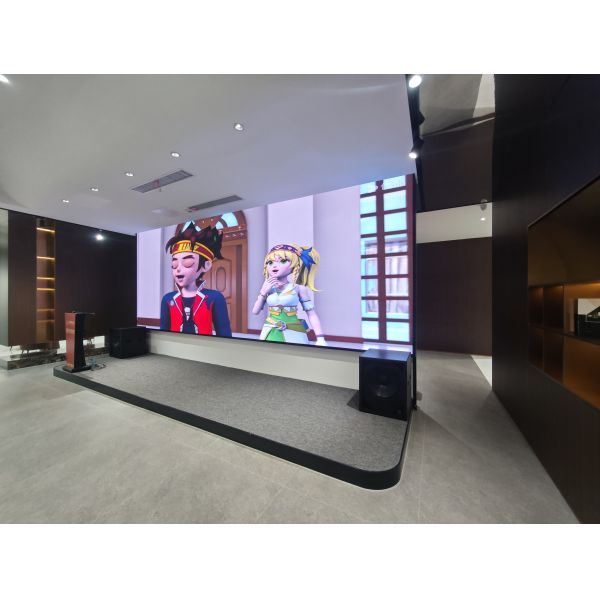 Seamless Splicing Small Pitch Indoor Led Screen Panel for Metting Room with Front Maintenance