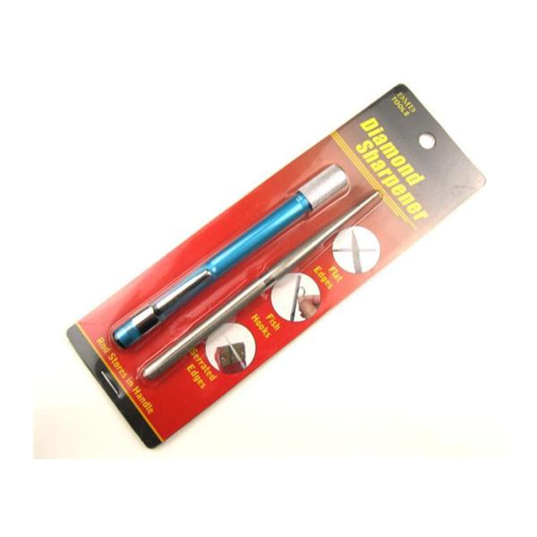 Pen Shaped Diamond Sharpening Rod , Custom Garden Shears Sharpening Tool