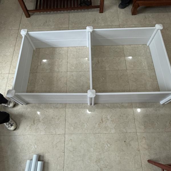 Safety Dog PVC Whelping Box 80cm x 80cm Lightweight Portable