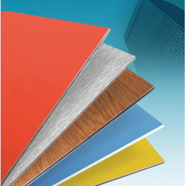 Custom Brushed Finished Aluminum Composite Panels Sheets Acp Paneling 2440x1220x3mm