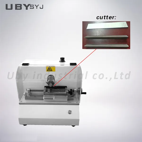UP-5011 Precision Notch Cutter with Advanced Servo Motor, Automatic Feeding System, and Alloy Steel Cutting Tools for Impact Testing