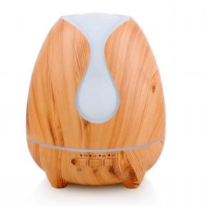 China BCSI 500ml Essential Oil 14W Wood Grain Aroma Diffuser Water Drop Shaped on sale