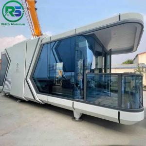 Buy cheap 8.5M Length Mobile Homes White Alcoa Aluminum House Villa Modular House Flat Pack Prefab Container House product