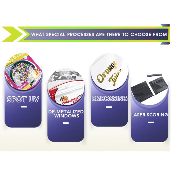 Supplier Custom Printed Good Sealing Heatproof Matt Surface Stand up Bag with Easy Tear Zipper