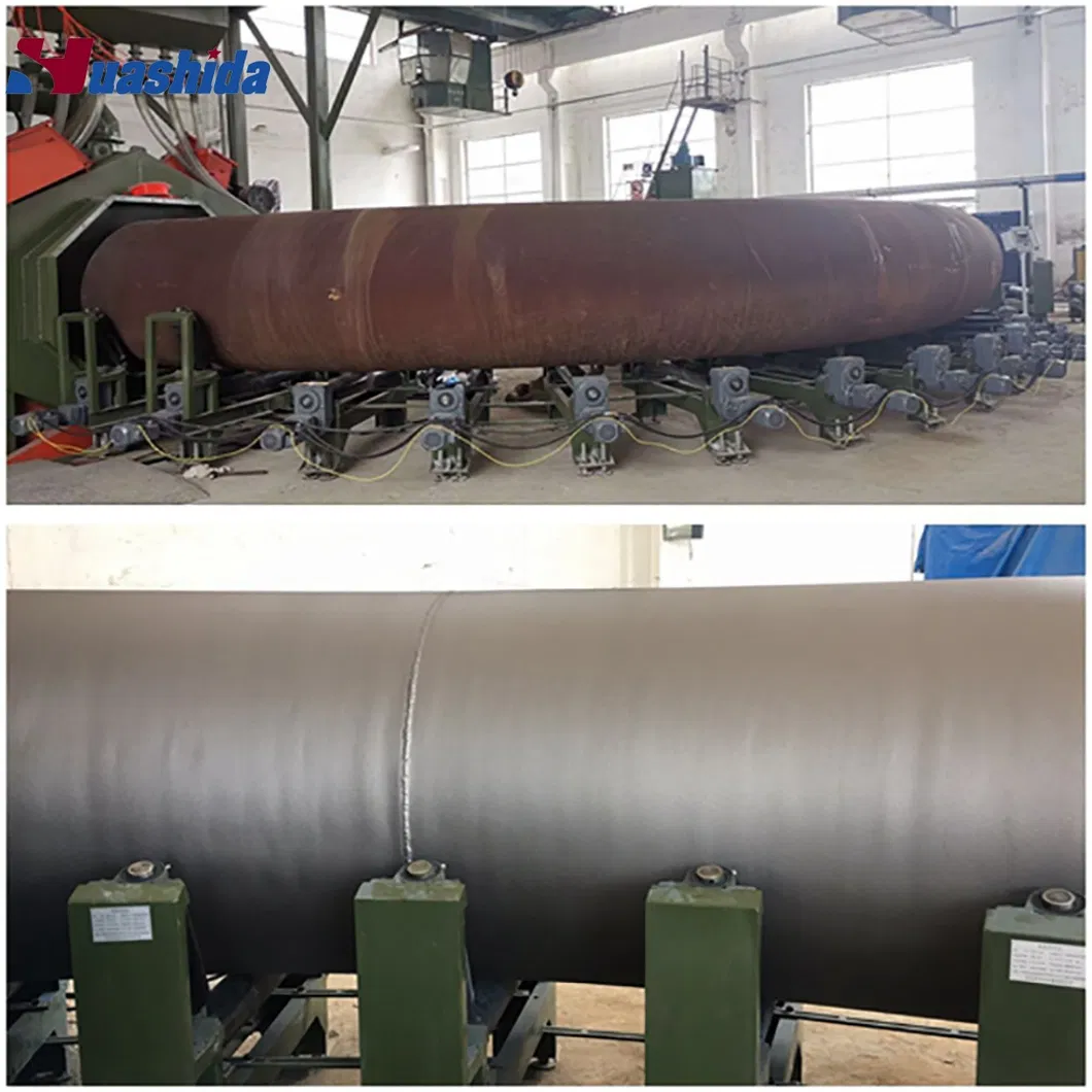 3LPE Coating Line with 5D-8D Elbow Angle 15-90 Degrees Bending Angle and 8-12mm Wall Thickness for Oil Gas Water Pipelines