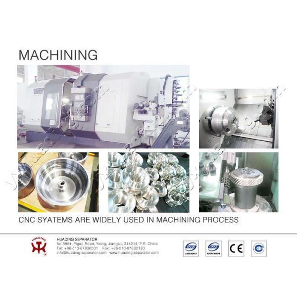 Compact Disc Oil Separator offering oil water separation capabilities suitable for space constrained industrial installations