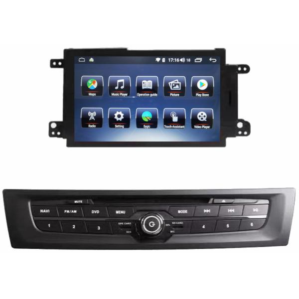 Ouchuangbo car gps nav bluetooth wifi Android 8.1 for MG 6 2015 support USB dual zone 1080P video