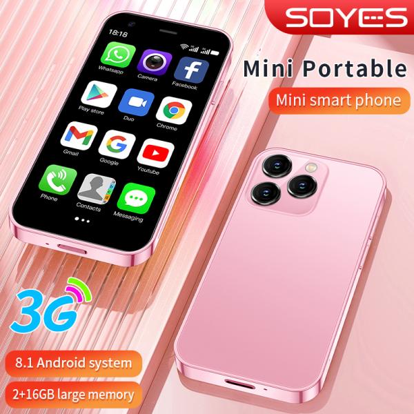 Flashlight 3G Mini Smartphone FM Functions Small Smartphone For Emergency And Entertainment