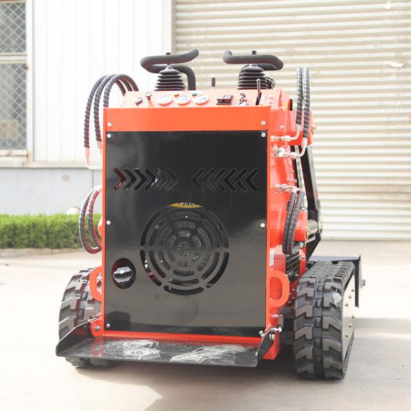 LH380S Small Skid Loader Front Loader Electric Skid Steer Crawler Loader Track