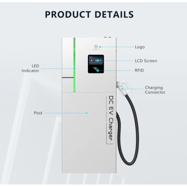Electric Car Fast Charging Station 30kw 40kw 50kw Suitable Multi Scenario