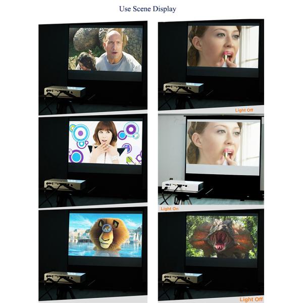 2018 New Design 3800Lumens Smart Android Led Projector 1080P 4K For Home Cinema