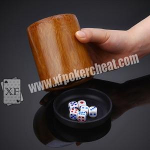 Buy cheap Perspective Dice Cup / Gambling Accessories Casino Magic Dice  With 4h Battery product