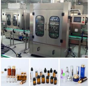 China Eco - Friendly Bottling Line Equipment / Lotion Bottle Filling Machine on sale