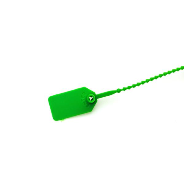 230mm Overall Length Nylon Plastic Seal with 115 N Tensile Strength and Pull Tight Sealing for Luggage Bags