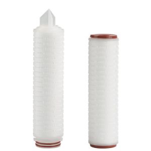 Buy cheap Micron Pleated Polyester Filter Cartridge For High Viscosity Working Environment product