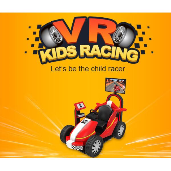 Children 9D Virtual Reality Driving Simulator Multiplayer Car Racing Game For Entertainment
